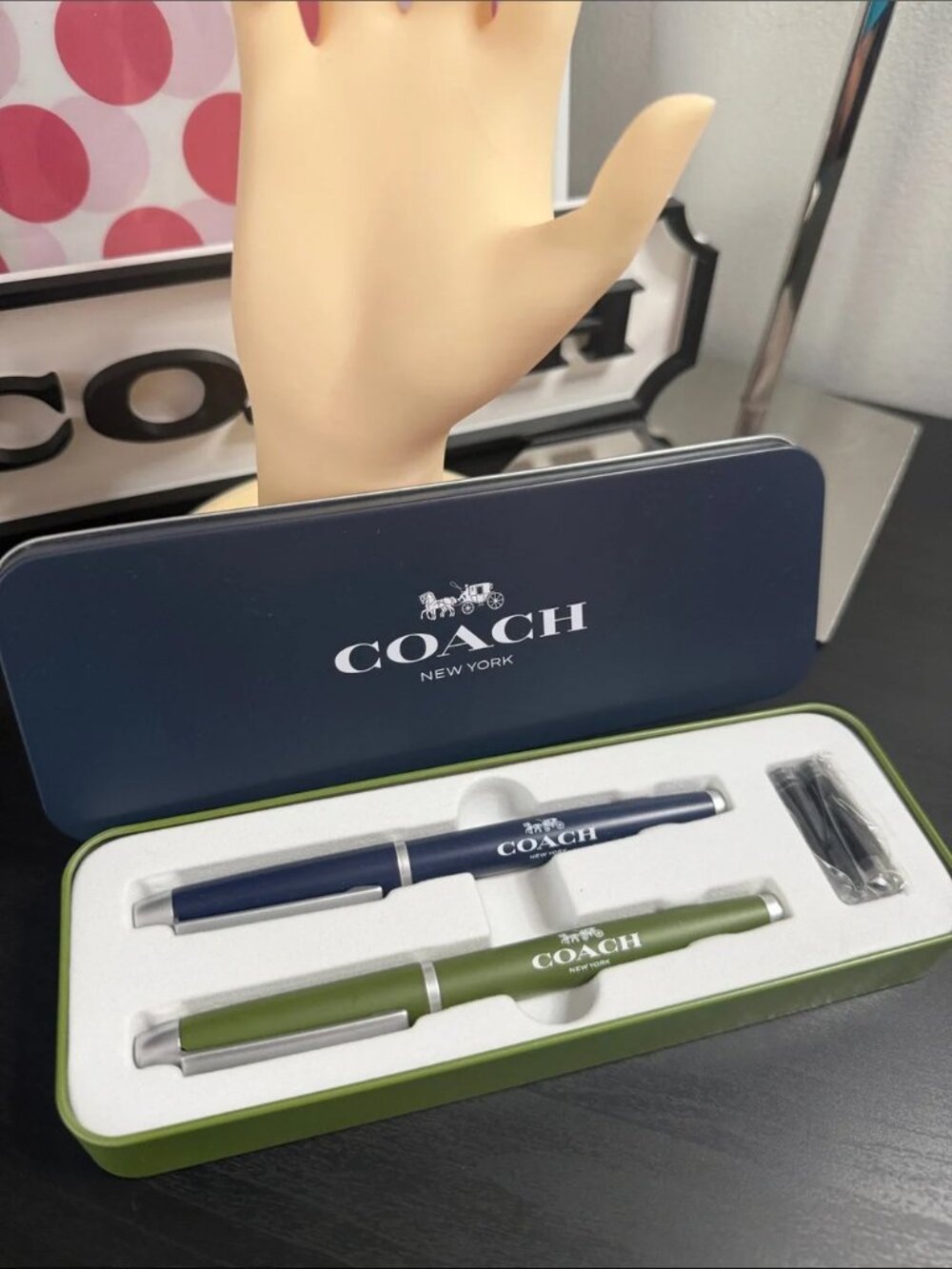 Coach Fountain Pen Set